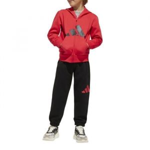 Adidas Chandal lk bl fl fz ts enfant rubpur/noir