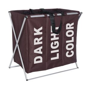 Wenko Panier à linge Trio en polyester