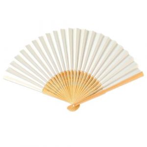 4 éventails bambou ventilateur pliable - cda 11060
