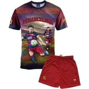 14 Ans - Ensemble Maillot + Short Barça - Lionel Messi - Collection Officielle Fc Barcelone