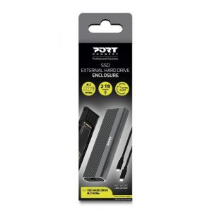 Port designs Connect - boitier externe - M.2 NVMe Card / PCIe (NVMe) - USB-C