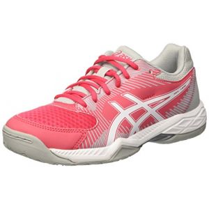 Asics Gel Task, Chaussures de Volleyball Femme, Rouge (Rouge Red/White/Mid Grey), 41.5 EU
