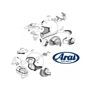 Arai Platines Casques Tour-X 4/Tour-X 3 Teinté