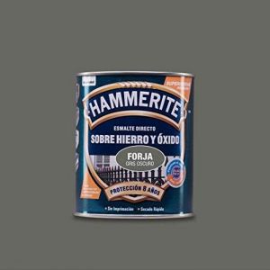 Hammerite Vernis Metallique Forge Gris Foncé 0.750l 5093211