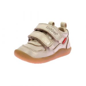 Kickers Garçon Unisex Kinder FRAPY Basket, Or Clair, 25 EU