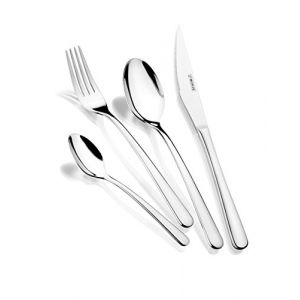 Monix Couverts 24 Pièces Avec Couteau À Steak Pisa