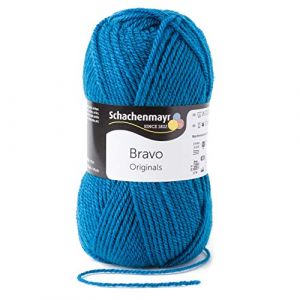Distri Schachenmayr Bravo, 9801211-08195, couleur: petrol, Fils à tricoter
