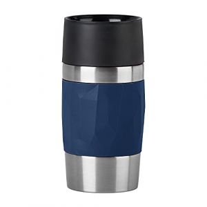 Image de Emsa Gobelet isotherme TRAVEL MUG COMPACT, 0,3 litre, bleu