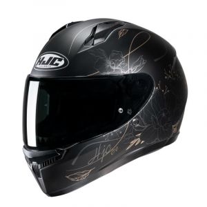 HJC Casque C10 Epik MC8 Blanc Marron - Taille 3XS