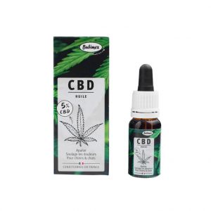 Bubimex Complément alimentaire pour Chiens et Chats Huile de CBD 5% - 10 ml