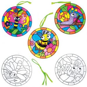 Baker Ross Attrape Soleil motif Insectes - Lot de 5, Loisirs Créatifs Enfants (FC696)