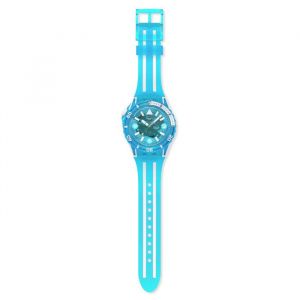 Swatch Montre Blue Fire