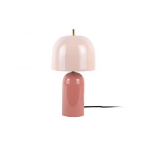 Present time Lampe de Table fer vieux rose Ø20cm
