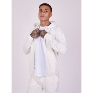 Sweatshirt zipp&eacute; en tissus textur&eacute; Project X Paris Sport