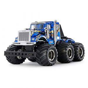 Tamiya Monstertruck électrique Konghead 6x6 brushed 4 roues motrices (4WD) kit à monter 1:18