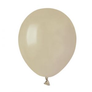 50 BALLONS LATEX BIO 13CM CR&Egrave;ME Beige, Ivoire, Cr&egrave;me, &Eacute;cru, Naturel, Taupe