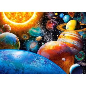 Image de Puzzle Enfant 300 Pieces : systeme Solaire et Les planetes de l'univers Collection Soleil Espace Science Nouveaute