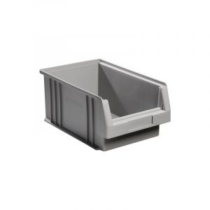 FP Lot boîte de rangement à ouverture frontale plk la-ka-pe 1 carton(s) de 10 pièce(s) boîte rangement ouv front l330xl213xh150mm pp grise - la-ka-pe