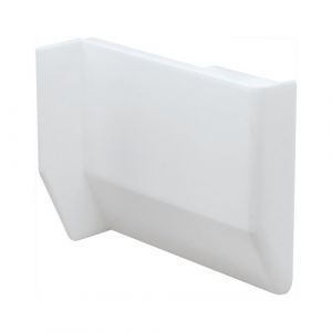 Camar Cache plastique blanc pour suspension 801 gauche