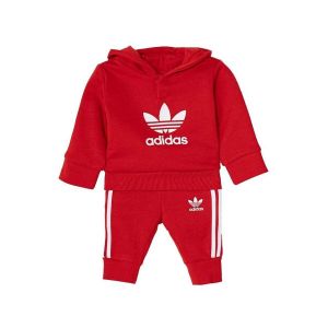 Adidas Originals Ensemble à capuche Adicolor - Better Scarlet, Better Scarlet - Taille 12-18M