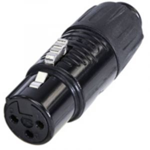 Rean Av RA3FT-B Adaptateur xlr Mini xlr mâle - Mini xlr femelle Nombre de pôles:3 1 pc(s)