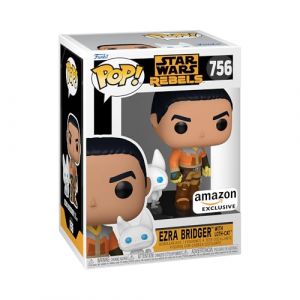 Funko Figurine Pop STAR WARS REBELS - POP & Buddy N&deg; 756 - Ezra avec Loth-cat - Figurines Pop - BM-234076
