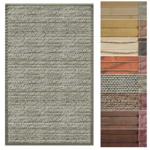 Tapis en bambou Panda Enroulable Nature 70 x 200 cm