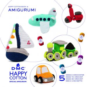Dmc Livre Num&eacute;ro 15 Happy Cotton Les Locomotions