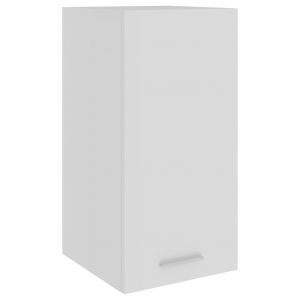 VidaXL Armoire suspendue Blanc 29,5x31x60 cm Agglom&eacute;r&eacute;