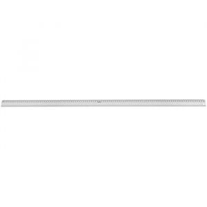 Image de Westcott E-10199 00 Règle antidérapante en aluminium avec graduation en cm et trou de suspension Argenté 100 cm