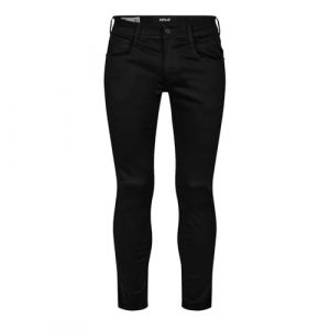 REPLAY Jean Hyperflex Extensible pour Hommes, Noir (Noir 098), 36W / 34L