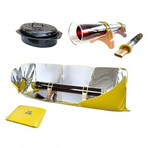 SOLAR BROTHER Four Solaire Multi-Cuisson SunGood 360 pour 2-3 Personnes Cuisson jusqu' 240C Portable Accessoires Inclus
