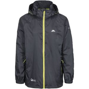 Trespass Coupe-vent pliable QIKPAC - Unisexe (2XL) (Noir/jaune) - UTTP4773