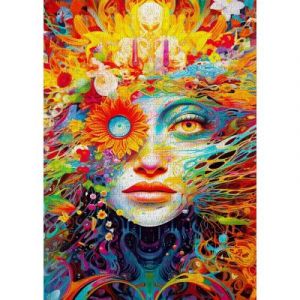 Puzzle 1000 pièces : Muse audacieuse