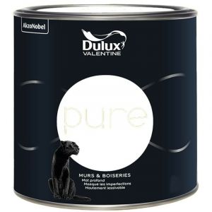 Image de Dulux Valentine Peinture murs & boiseries Pure Blanc 2 l