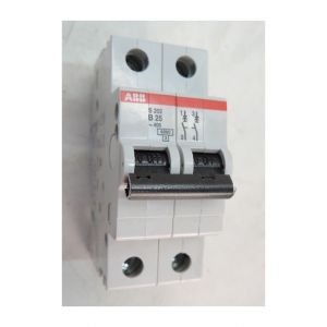Abb Disjoncteur 25A 2P courbe B 10kA s&eacute;rie S202 (2CDS252001R0255) 352215