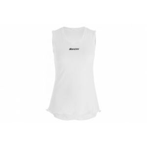 Santini Sous maillot sans manches femme piuma blanc xl