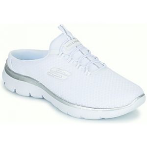 Skechers Mules SUMMITS - Couleur 36,37,38,39,40,41 - Taille Blanc