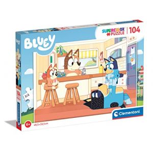 Clementoni 104 pièces - bluey