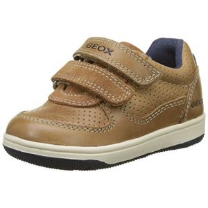 Image de Geox B New Flick B, Sneakers Basses Bébé Garçon, Beige (Caramel), 26 EU