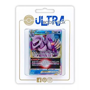Palkia Originel VSTAR 40/189 Full Art - Ultraboost X Epée et Bouclier 10 Astres Radieux - Coffret de 10 Cartes Pokémon Françaises