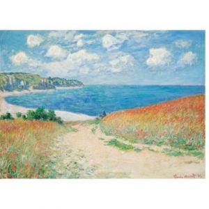 Puzzle Michèle Wilson Claude Monet, Chemin dans les Blés, 1882 - Puzzle 500 pièces