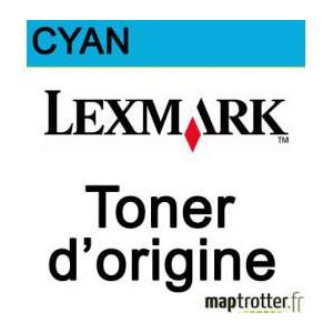 Lexmark C5220CS - Toner cyan - produit d'origine - 3 000 pages