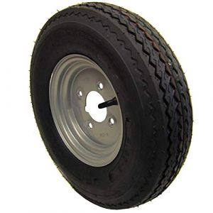 AB Tools Roue et Pneu de remorque 400 x 8 4ply 4" PCD