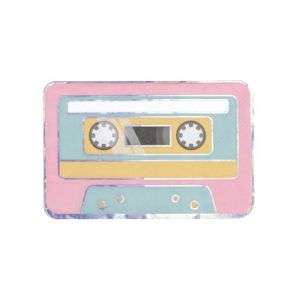 Image de Party Pro 16 serviettes en forme de cassettes années 90 - Couleur Multicolore