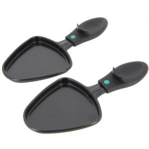 EssentielB Poêlon triangulaire pour raclette, jeu de 2