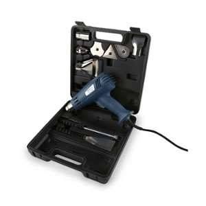 Eberth 2000 Watt Pistolet à air chaud en mallette et accessoires (2 Position de débit dair, 300°C 600°C) Decapeur