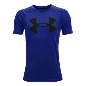 Under Armour Haut à manches courtes UA Tech Big Logo pour garçon Blue - Taille YSM