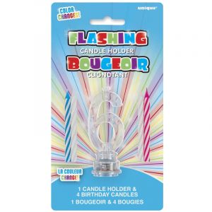 Unique Party Bougie clignotante Chiffre 6