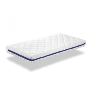Matelas mousse respirante 90X190 hermes, Epaisseur 11 cm, Dehoussable, ergonomique et adaptable